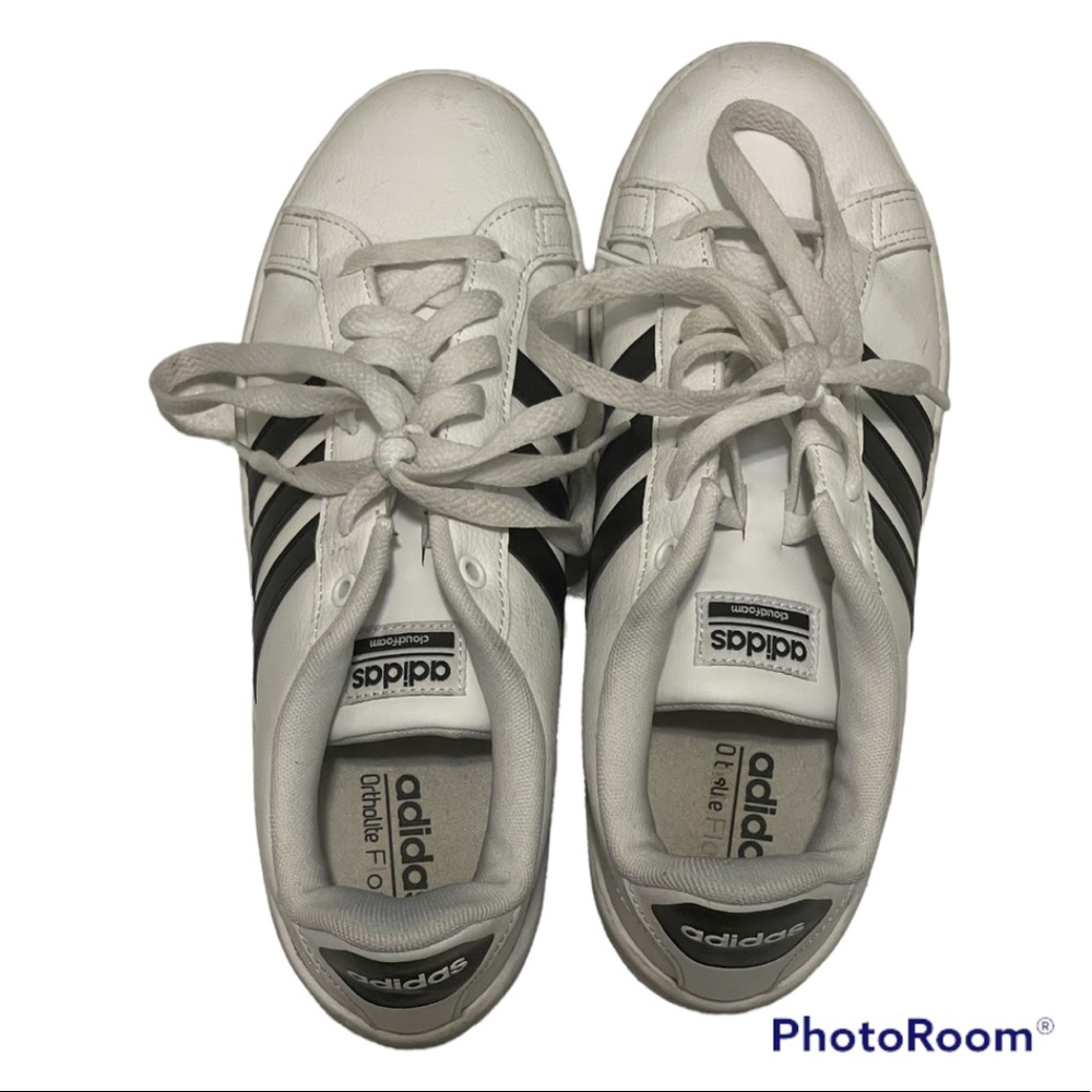 Adidas superstar sneakers+superfoam, worn less than 10 times! - Picture 5 of 7